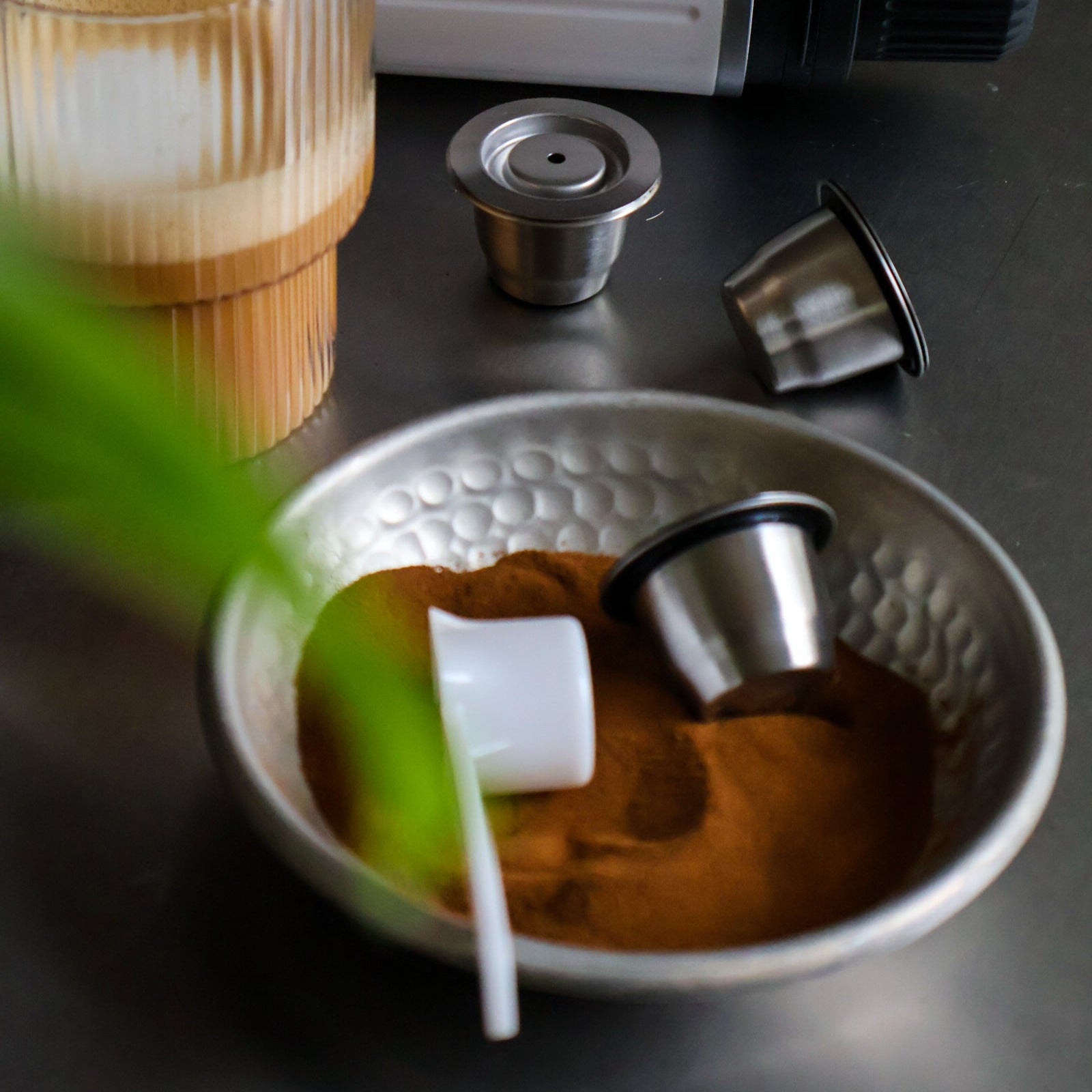 Genanvendelig Kaffekapsel i Stål